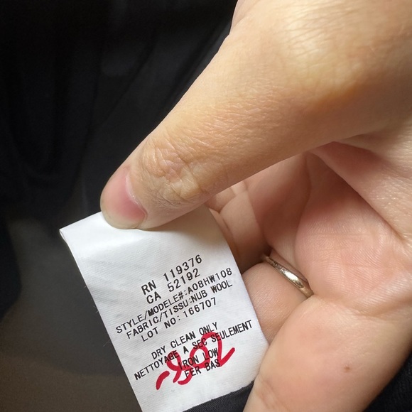 Helmut Lang Open Front Wool Blazer Cardigan - Picture 5 of 7